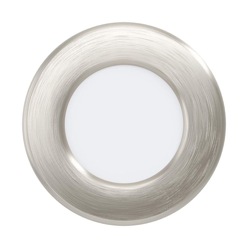 Eglo Fueva 5 Recessed Led Spotlight +86Mm – Brushed Steel