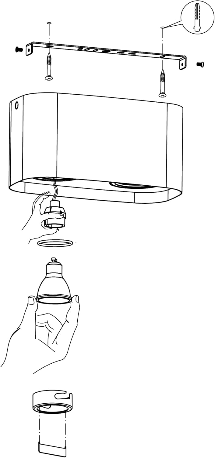 Eglo Caminales-Z Smart Ceiling Lamp - Black - 12.5X24 Cm - Rgb + Tunable White - Zigbee & Bluetooth