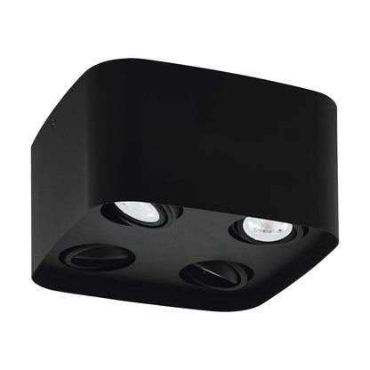 Eglo Caminales-Z Smart Ceiling Lamp - Black - 24X24 Cm - Rgb + Tunable White - Zigbee & Bluetooth