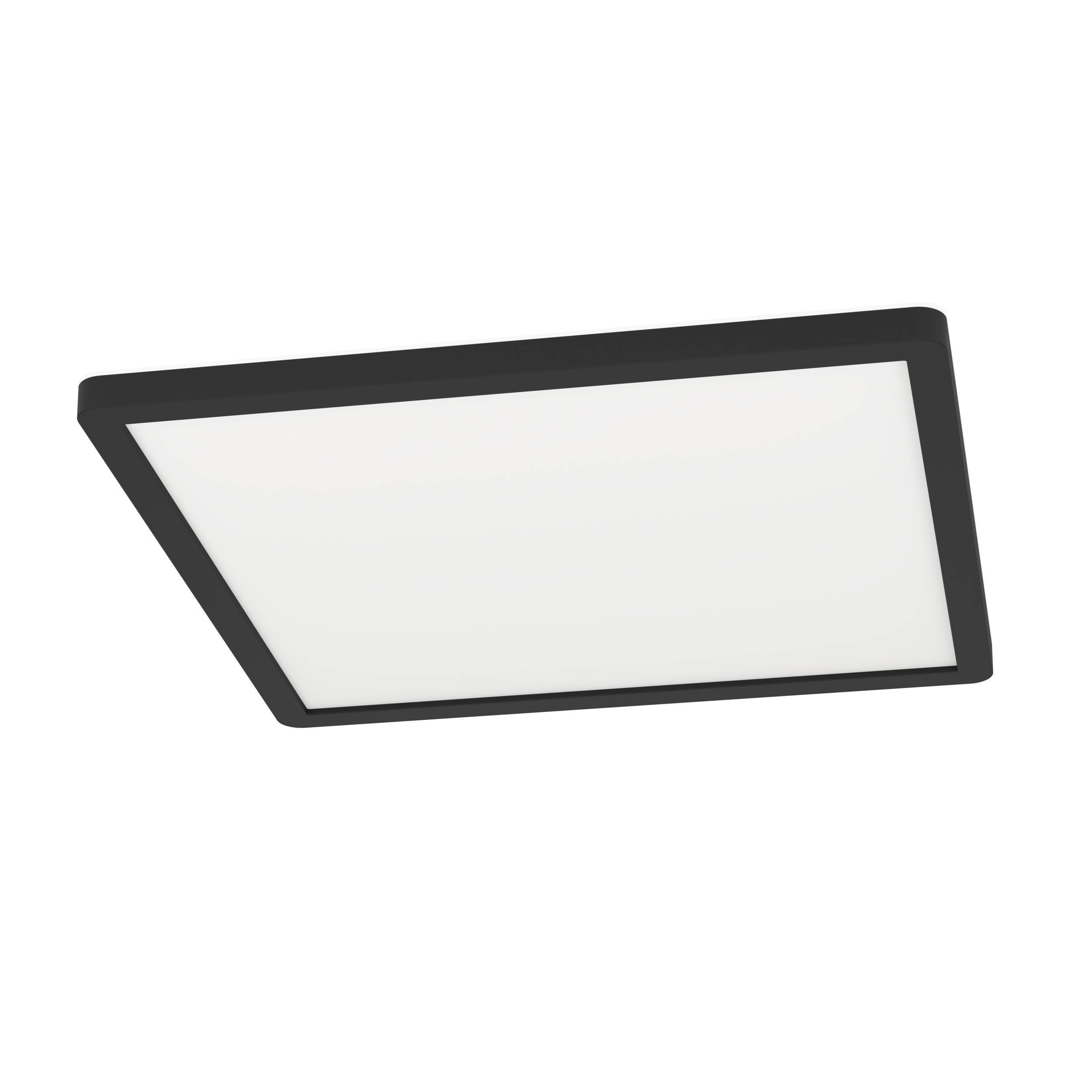 Eglo Rovito-Z Smart Ceiling Lamp – Black 29.5X29.5 Cm – Rgb + Tunable White – Zigbee & Bluetooth