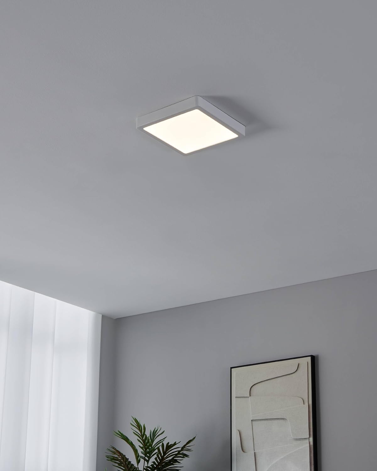 Eglo Fueva-Z Smart Ceiling Lamp 21X21Cm – Tunable White – Zigbee & Bluetooth