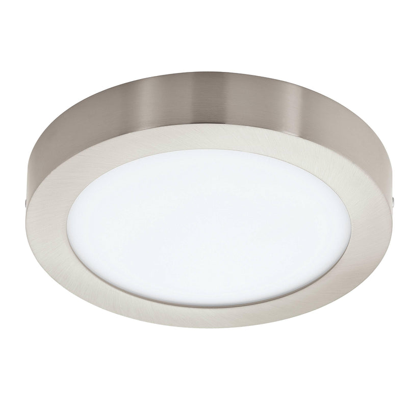 Eglo Fueva-Z Smart Ceiling Lamp +21 – Brushed Steel With Zigbee & Bluetooth