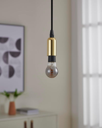 Eglo E14 P45 Spiral Smart Bulb – Smoke Glass, Warm White, Zigbee & Bluetooth