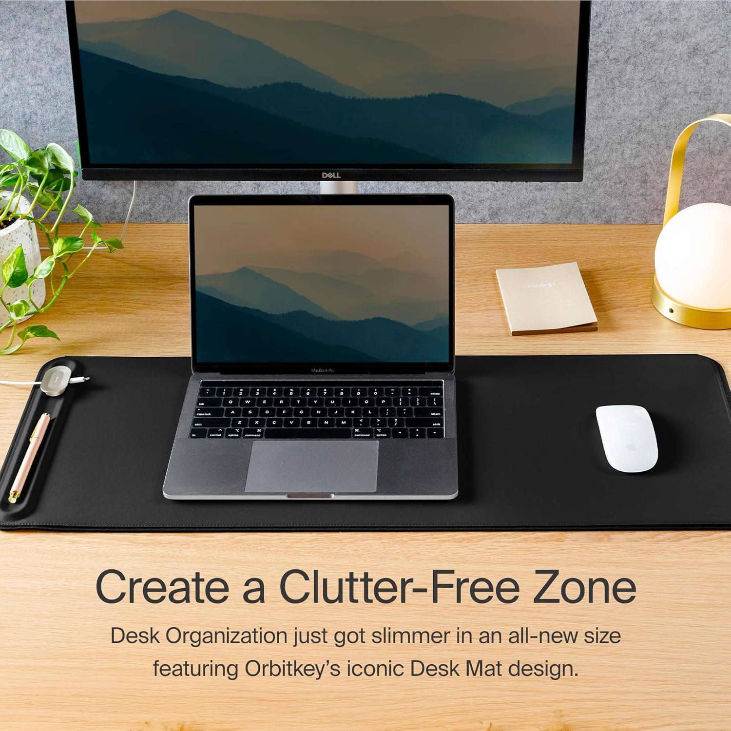 Orbitkey - Desk Mat Slim - Black