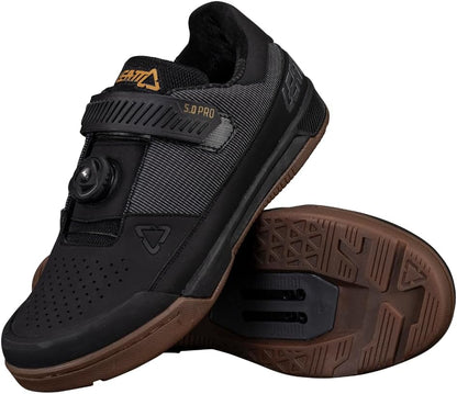 Leatt 6009554087523 ProClip 5.0-Noir-9.5 US / 43.5 EU, Multicoloured, One Size