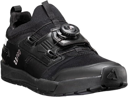 Leatt Unisex's 6009554088964 ProFlat 2.0 shoes-black-10 US / 44 EU, Multicoloured, Standard Size