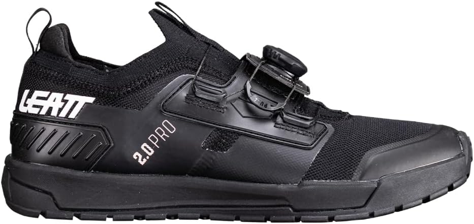 Leatt Unisex's 6009554088964 ProFlat 2.0 shoes-black-10 US / 44 EU, Multicoloured, Standard Size