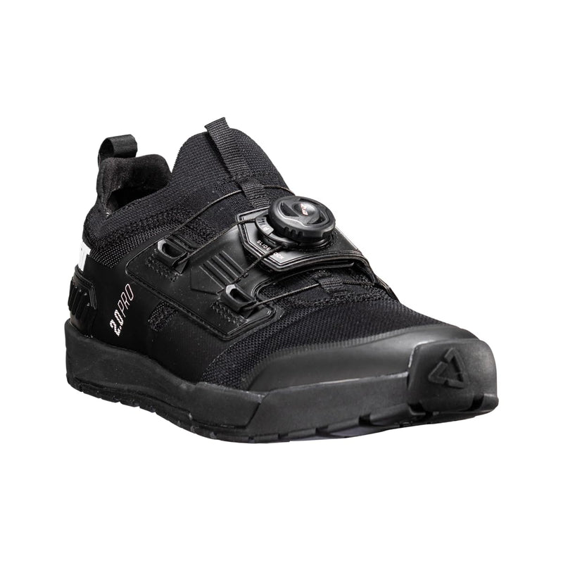 Leatt Unisex's 6009554088964 ProFlat 2.0 shoes-black-10 US / 44 EU, Multicoloured, Standard Size