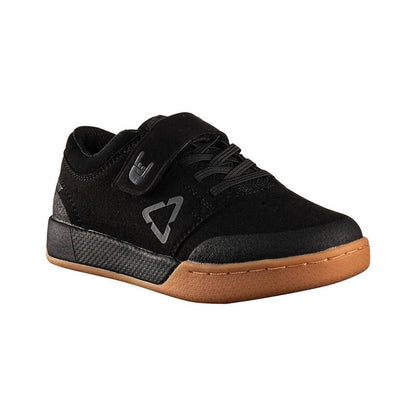 Leatt Unisex's 6009554090622 Flat 2.0 Junior Shoes-3 US / 34.5 EU-Black, multicoloured, standard size