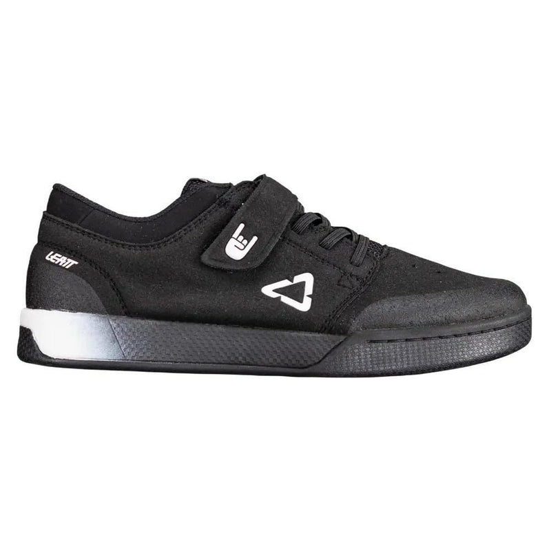 Leatt Unisex's 6009554090639 Flat 2.0 Junior Shoes-4 US / 36 EU-Black, Multicoloured, Standard Size