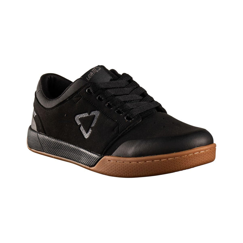 Leatt Unisex's 6009554090646 Chaussures Flat 2.0 Junior-5 US / 37 EU-Black, Mutlicolore, One Size
