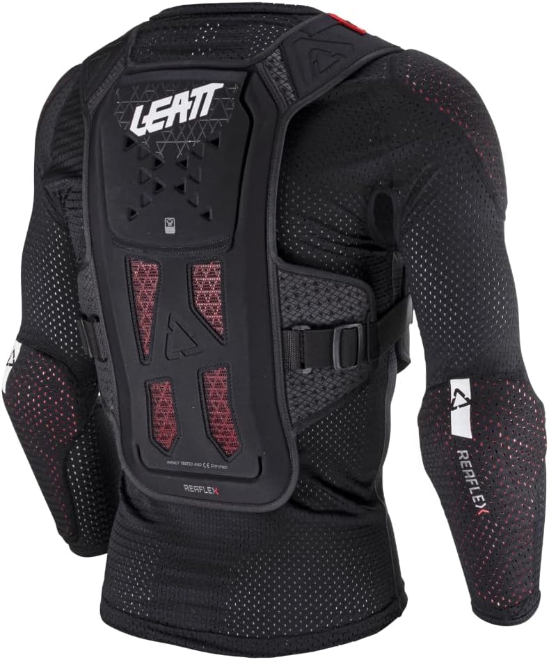 Leatt ReaFlex Body Protector Jacket-XL 178-184 cm, Black