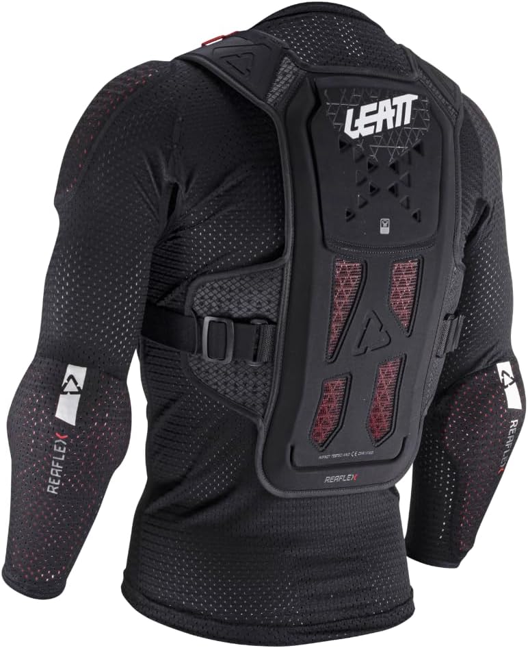 Leatt ReaFlex Body Protector Jacket-XL 178-184 cm, Black