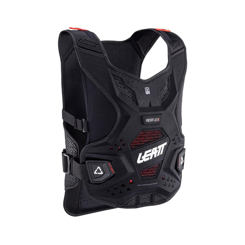 Leatt Women`S Reaflex Chest Protector 2025: Black Xxs/Xs
