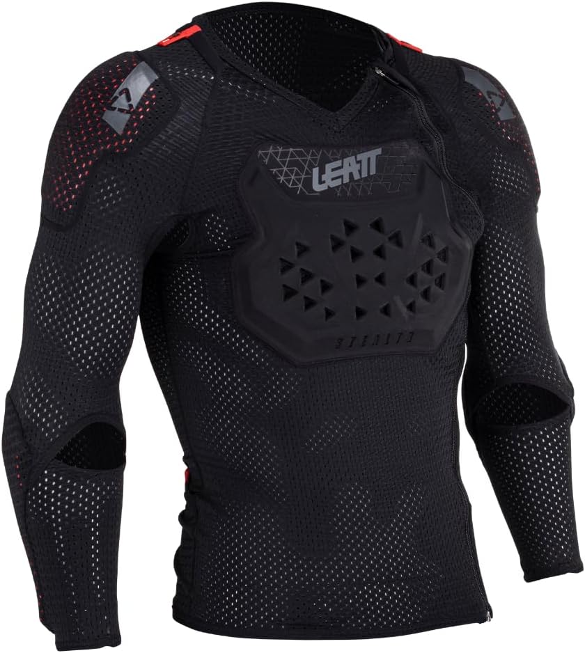 Leatt Maglia protettiva ReaFlex con Schiuma anti impatto morbida e ventilata 3DF AirFit Uomo (Pacco da 1