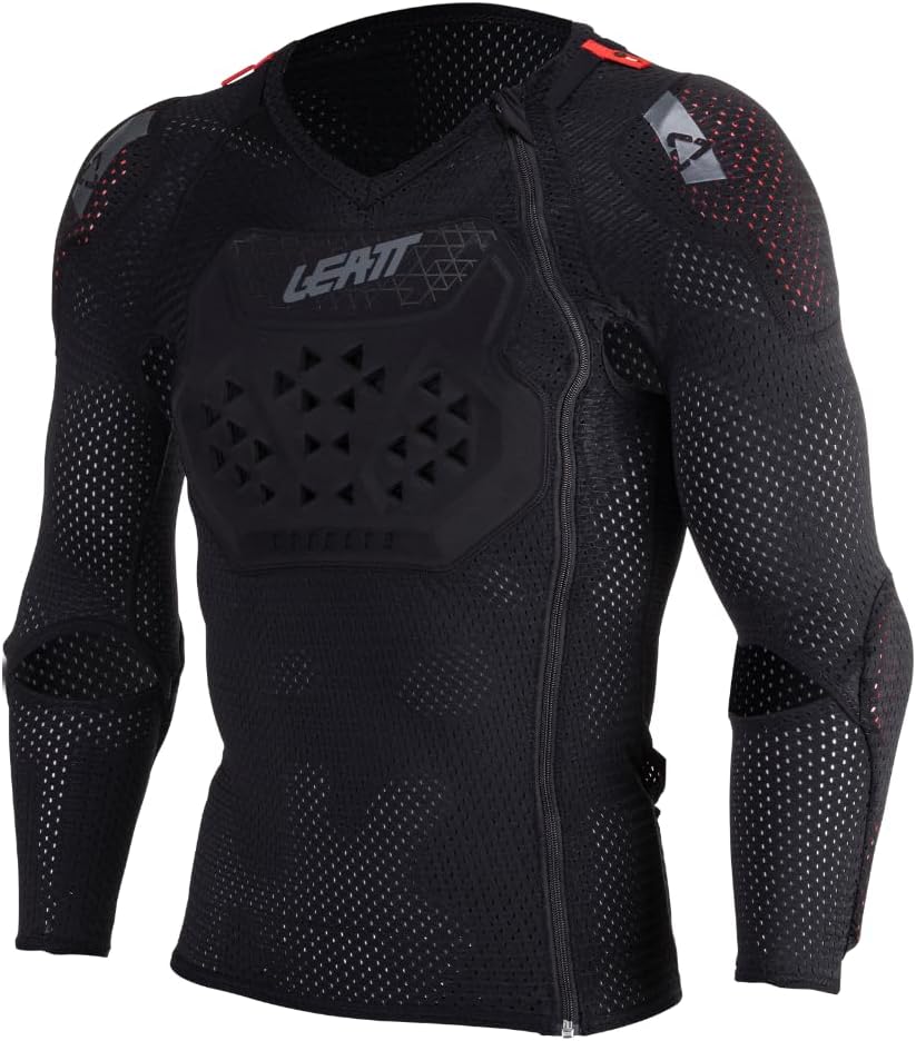 Leatt Maglia protettiva ReaFlex con Schiuma anti impatto morbida e ventilata 3DF AirFit Uomo (Pacco da 1