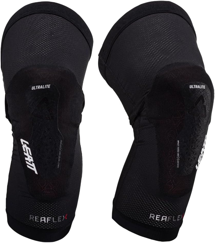 Leatt Genouillères ReaFlex Ultralite-Noir-M Unisex Adult 6009554096969 Genouillères Multicoloured One Size