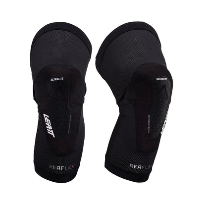 Leatt Genouillères ReaFlex Ultralite-Noir-L, unisex-adult, 6009554096976, multicoloured, one size