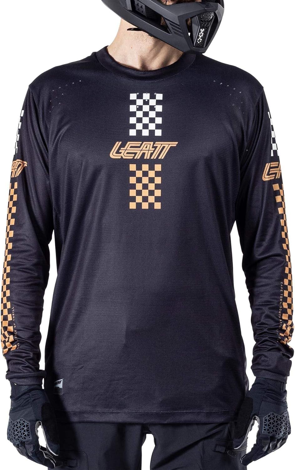 Leatt Men's Maglia MTB Enduro 4.0 Elastica a Maniche Lunghe Enduro 4.0 Long Sleeve Stretch MTB Jersey