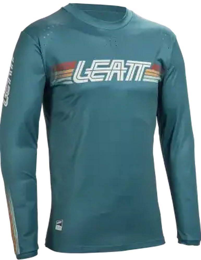 Leatt Enduro 4.0 Long Sleeve Elastic MTB Jersey Blue