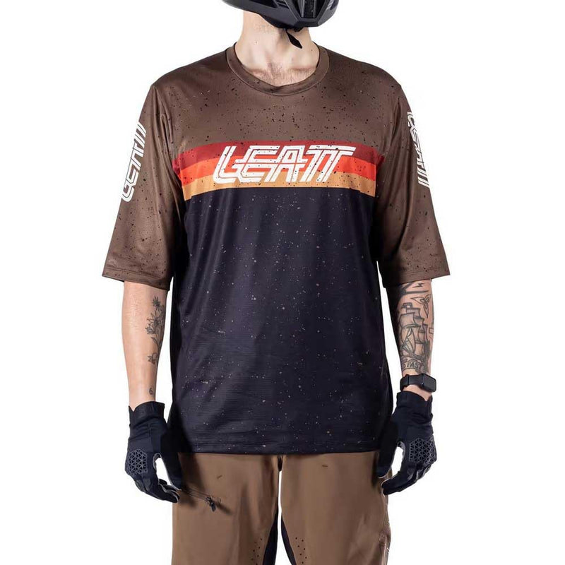 Leatt MTB Enduro 3.0 Short Sleeve T-Shirt M Black