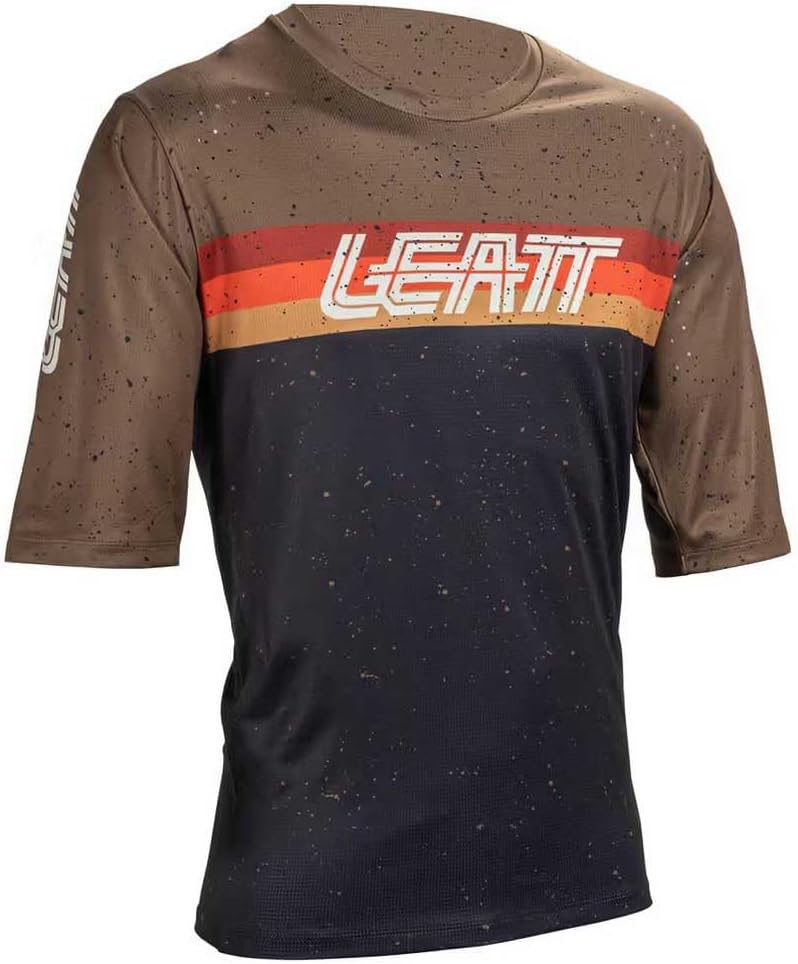 Leatt MTB Enduro 3.0 Short Sleeve T-Shirt M Black