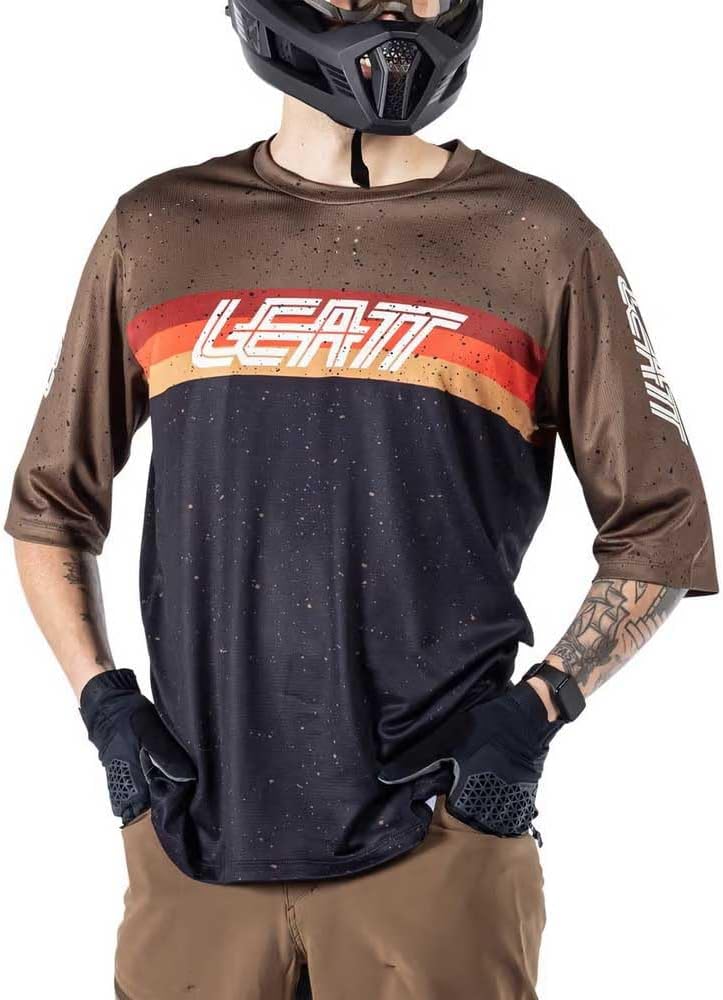 Leatt MTB Enduro 3.0 Short Sleeve T-Shirt L Black
