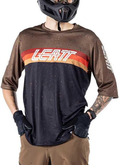 Leatt MTB Enduro 3.0 Short Sleeve T-Shirt L Black