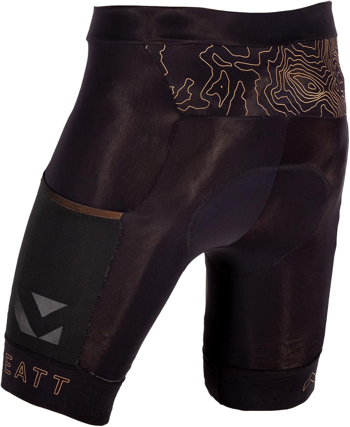 Leatt Herren Endurance 5.0 belüftete MTB Shorts mit reflektierenden Details Pantaloncini MTB Corti Endurance 5.0 Ventilati Con Dettagli Riflettenti