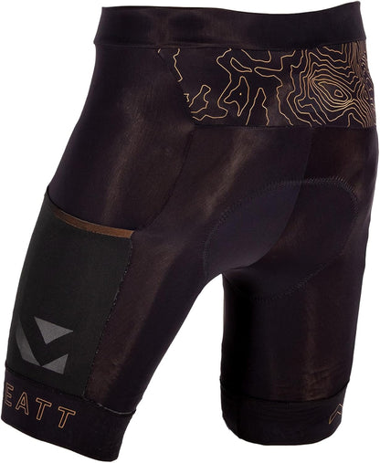 Leatt Herren Endurance 5.0 belüftete MTB Shorts mit reflektierenden Details Pantaloncini MTB Corti Endurance 5.0 Ventilati Con Dettagli Riflettenti