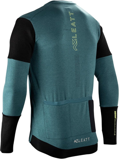 Leatt Herren Maglia MTB Trail 4.0 Con Tessuto Yarn Leggero MTB Trail 4.0 Trikot mit leichtem Yarn-Gewebe