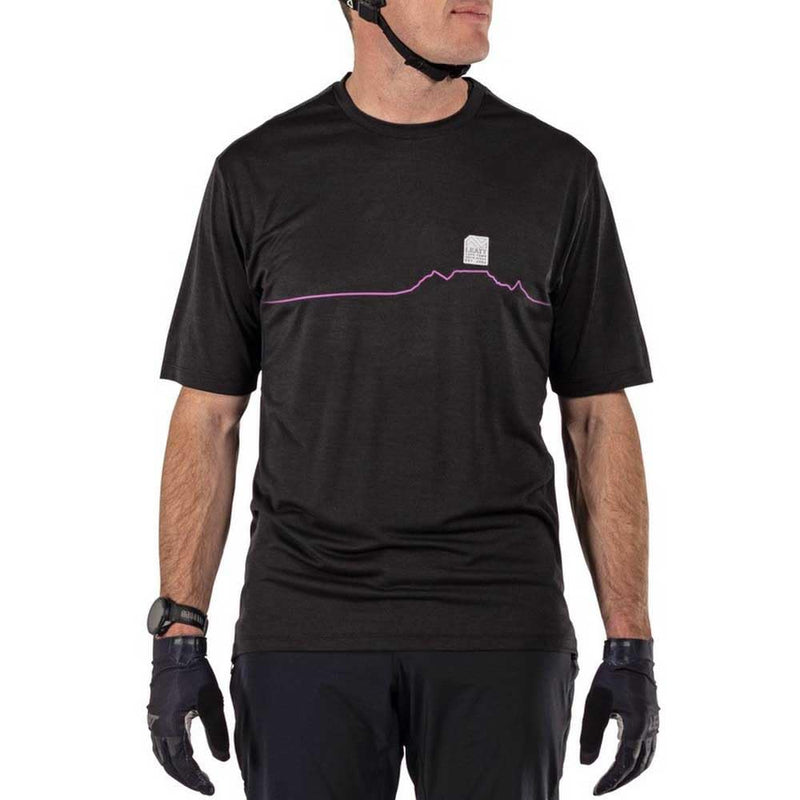 Leatt Men's Maglia MTB Trail 1.0 Ventilata E Con Inserti in Tessuto Ice-Yarn Trail 1.0 Vented MTB Jersey with Ice-Yarn Fabric Inserts