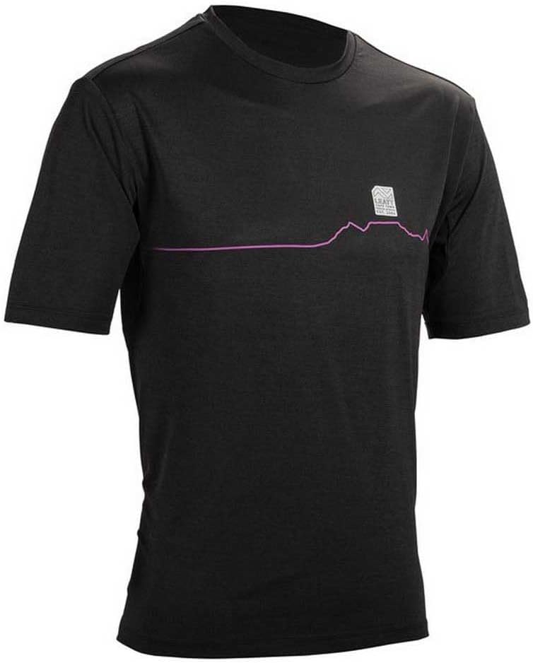 Leatt Men's Maglia MTB Trail 1.0 Ventilata E Con Inserti in Tessuto Ice-Yarn Trail 1.0 Vented MTB Jersey with Ice-Yarn Fabric Inserts