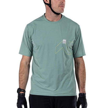 Leatt Men's Maglia MTB Trail X-Flow 1.0 Elasticizzata E Ultra Leggera Trail X-Flow 1.0 Ultra Lightweight Stretch MTB Jersey