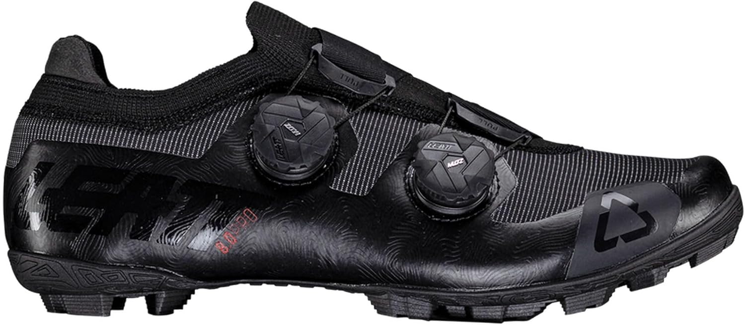 Leatt Proclip 8.0 Race Shoes 2025: Black Uk 8
