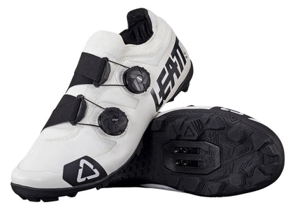Leatt Homme Scarpe MTB Proclip 8.0 Race Rigide E Leggere Chaussure de Cyclisme, Blanc, 42 EU