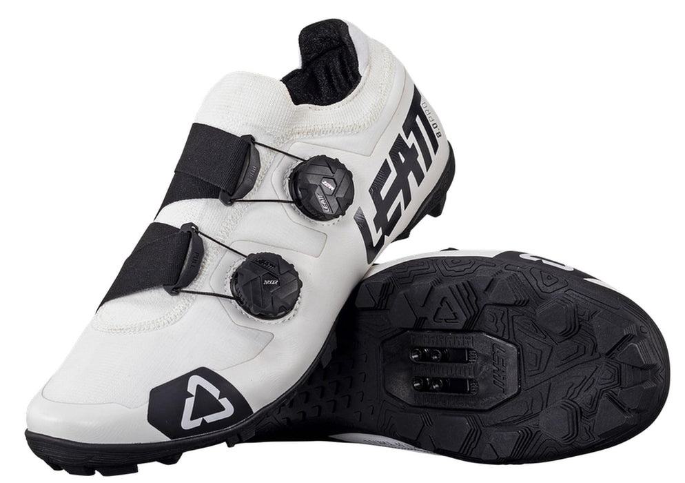 Leatt Proclip 8.0 Race Shoes 2025: White Uk 10.5