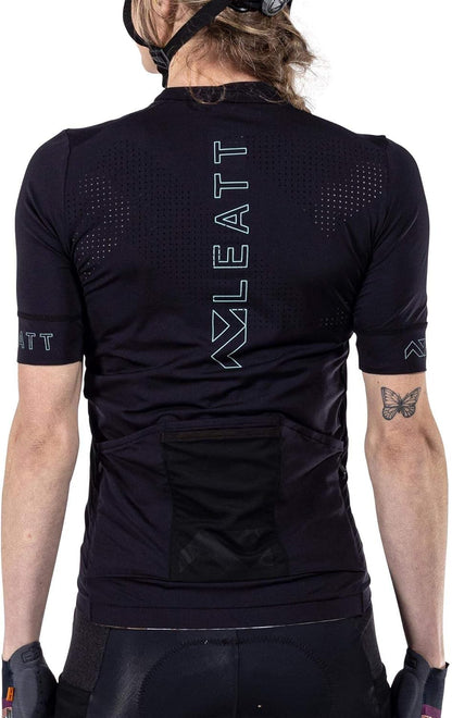 Leatt Maglia MTB Endurance 5.0 Ergonomica in Tessuto Ice-Yarn Da Donna Maillot VTT Endurance 5.0 Ergonomique en Tissu Ice-Yarn pour Femme Femme