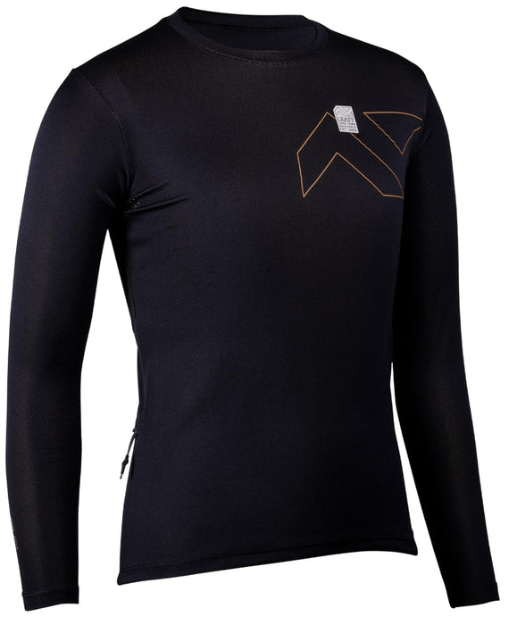 Leatt Women`S Trail 3.0 Mtb Jersey 2025: Black M