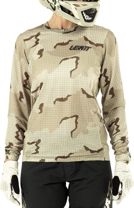 Leatt Women's Maglia MTB Gravity 4.0 Elasticizzata Econfortevole Da Donna Women's Gravity 4.0 Stretch MTB Jersey