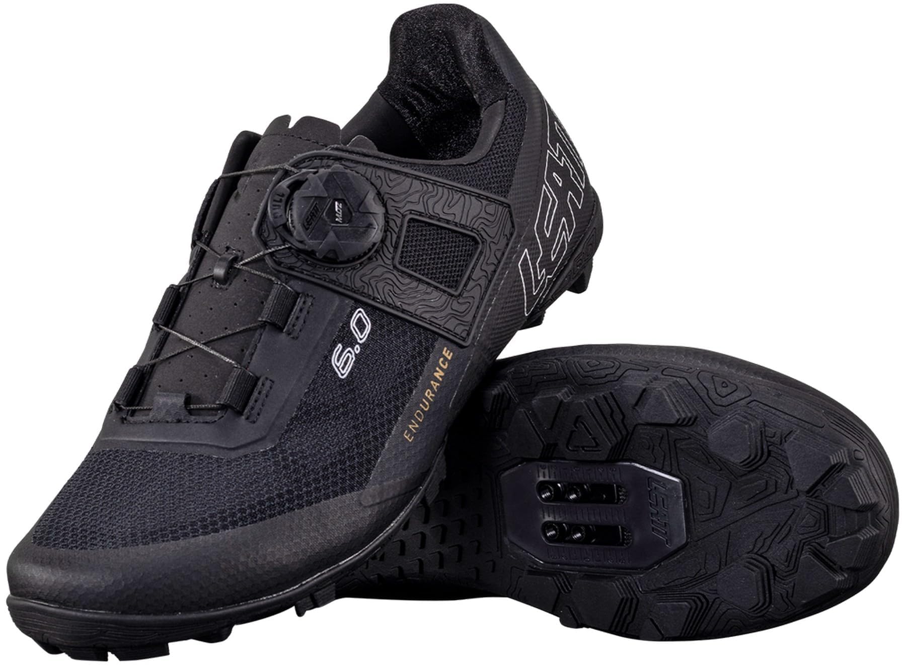 Leatt Women`S Endurance Proclip 6.0 Shoes 2025: Black Uk 8