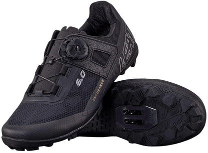 Leatt Women`S Endurance Proclip 6.0 Shoes 2025: Black Uk 8