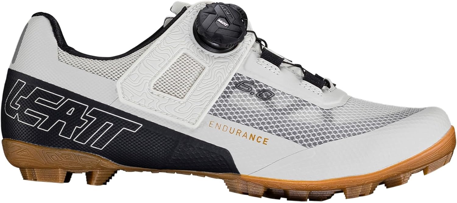 Leatt Femme Scarpe MTB Proclip 6.0 Endurance Con Tomaia in Fibra Polimerica Leggera E Trasparente Da Donna Chaussure de Cyclisme