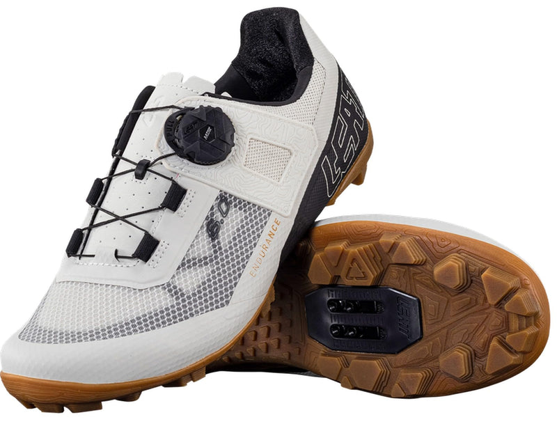 Leatt Women`S Endurance Proclip 6.0 Shoes 2025: White Uk 6