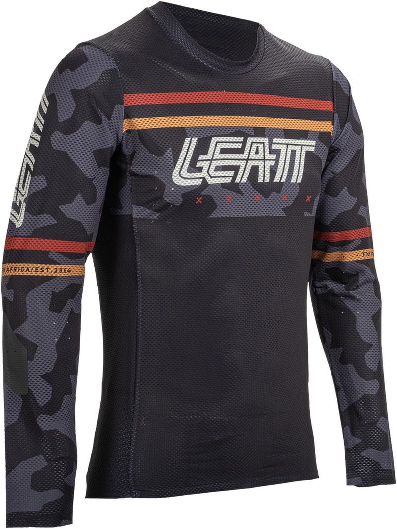 Leatt Junior Gravity 4.0 Mtb Jersey 2025: Black S