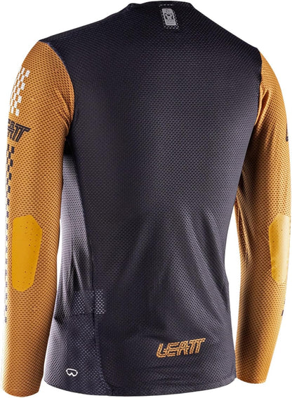 Leatt Junior Gravity 4.0 Mtb Jersey 2025: Rust L