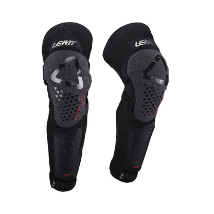 Leatt 3Df Evo Ext 5.0 Knee Guard 2025: Black 2Xl