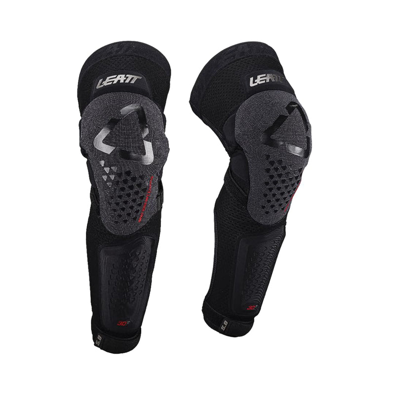 Leatt 3Df Evo Ext 5.0 Knee Guard 2025: Black 2Xl