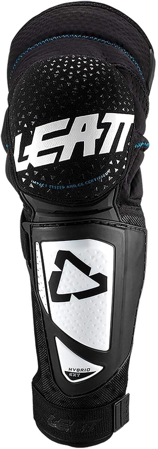 Leatt 3Df Hybrid Ext Knee & Shin Guard 2025: Black 2Xl