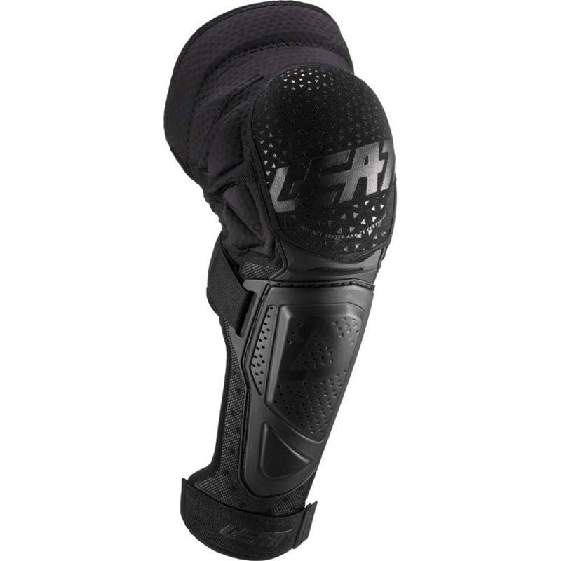 Leatt 3Df Hybrid Ext Knee & Shin Guard 2025: Black 2Xl
